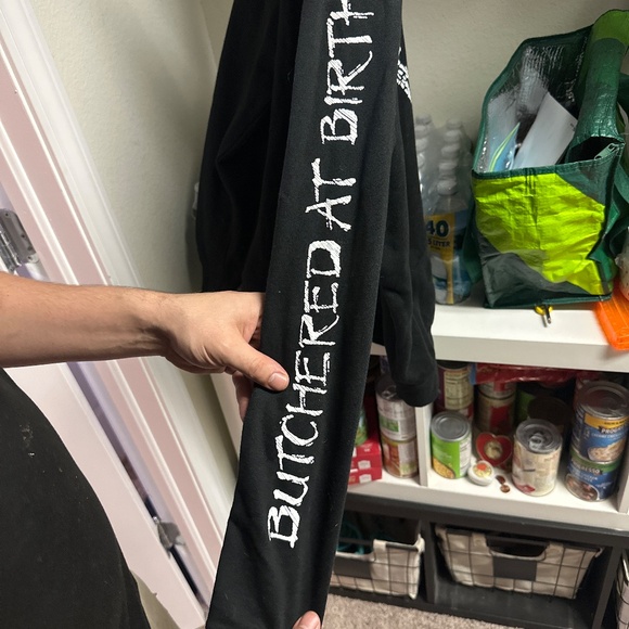 Men’s Large Cannibal Corpse “Butchered At Birth” Hoodie from tour - Picture 3 of 4